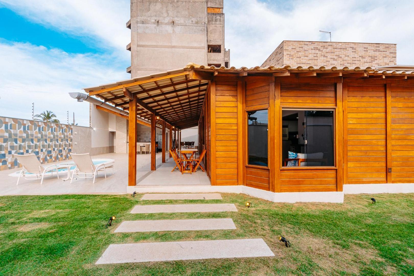 Casadecastelhanos, Quadra Do Mar De Castelhanos, 4 Suites Com Ar, Churrasqueira, Piscina, Hidromassagem, Cozinha Integrada Gourmet Ideal Para Familia E Amigos Anchieta  Exterior foto